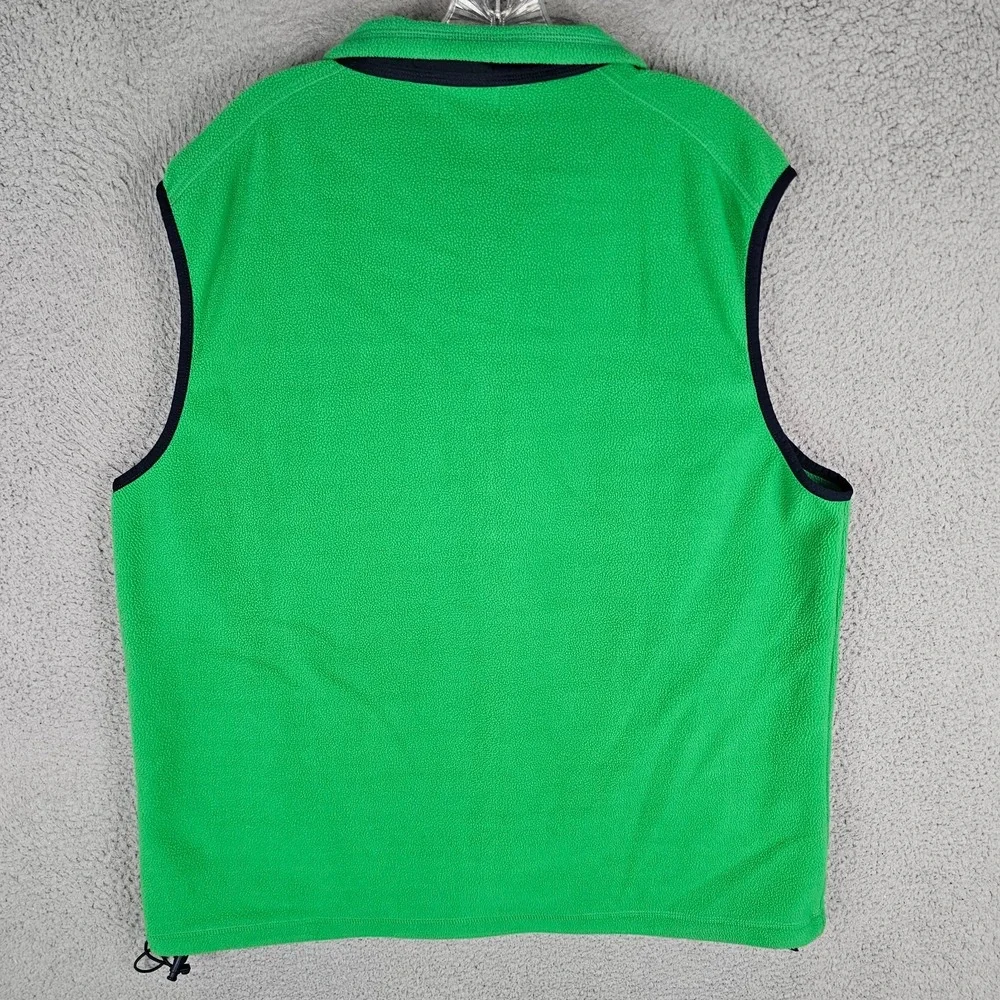 Vineyard Vines‎ Harbor Fleece Vest Mens XL Whale Logo Sleeveless Full Zip 100073